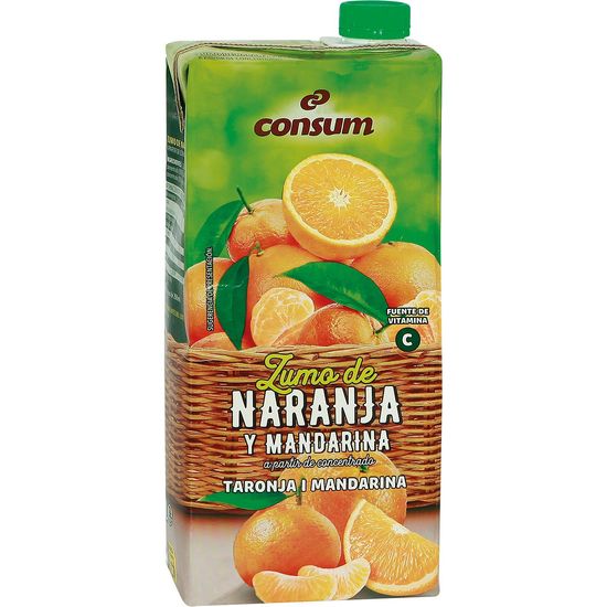 Zumo Naranja-Mandarina Concentrado Brik