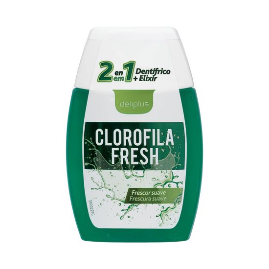 Dentífrico gel Clorofila Fresh 2 en 1 Deliplus