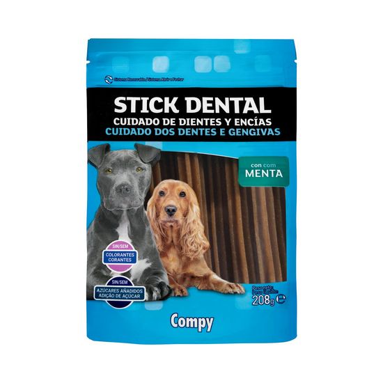 Stick dental perro adulto con menta Compy