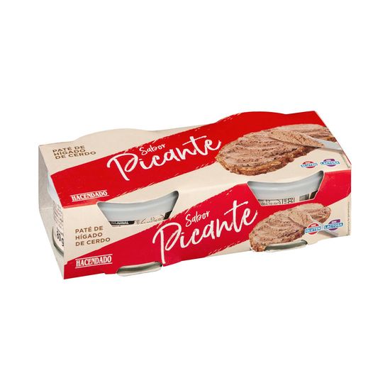 Paté de cerdo sabor picante Hacendado