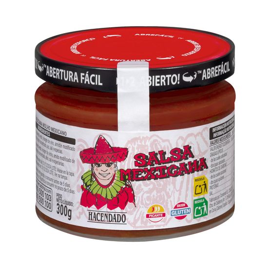 Salsa mexicana Hacendado