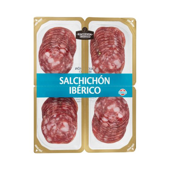 Salchichón ibérico extra La Hacienda del ibérico lonchas