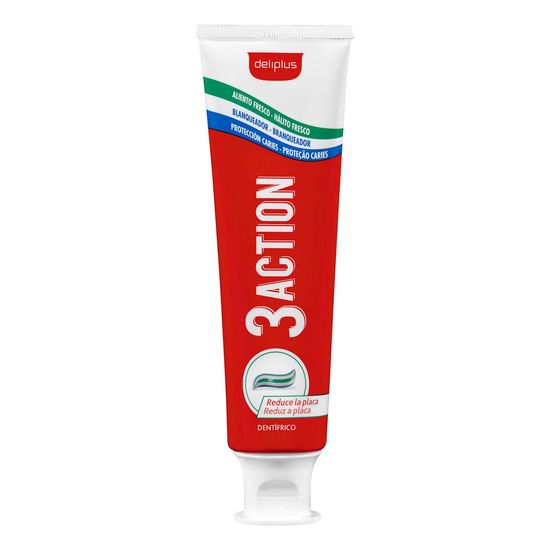 Dentífrico 3 action Deliplus