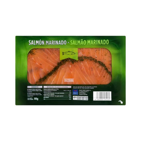 Salmón marinado Hacendado