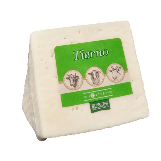 Queso tierno mezcla Hacendado