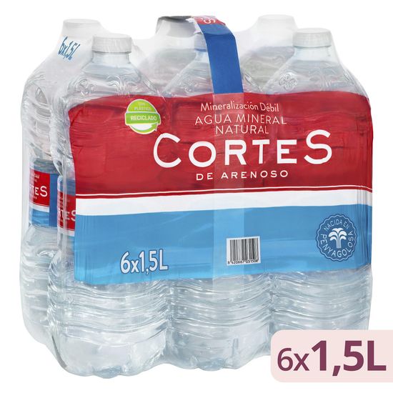 Agua mineral grande Cortes