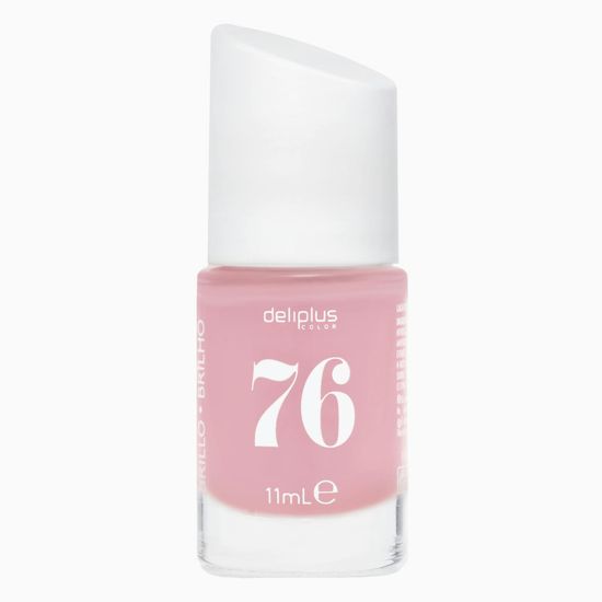 Laca de uñas alto brillo Deliplus 76 rosa medio