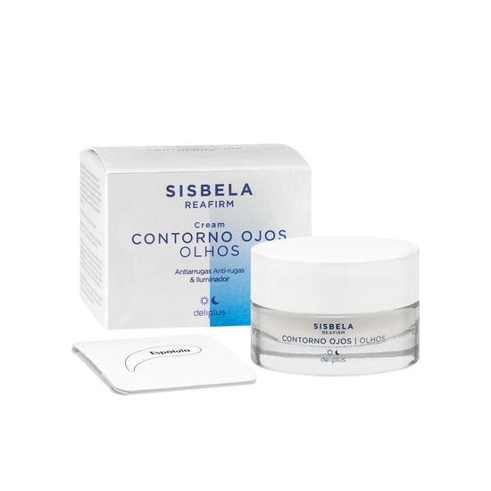 Contorno de ojos Antiarrugas e Iluminador Deliplus Sisbela Reafirm