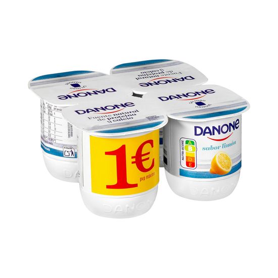 Yogur sabor limón Danone