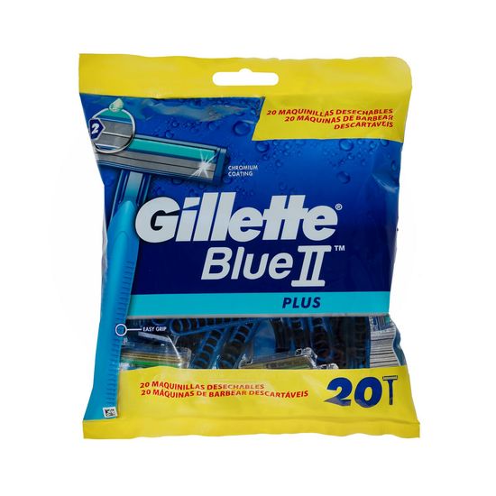 Maquinillas de afeitar desechables Gillette Blue Plus 2 hojas