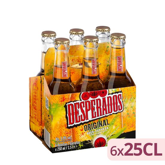 Cerveza con sabor a tequila Desperados