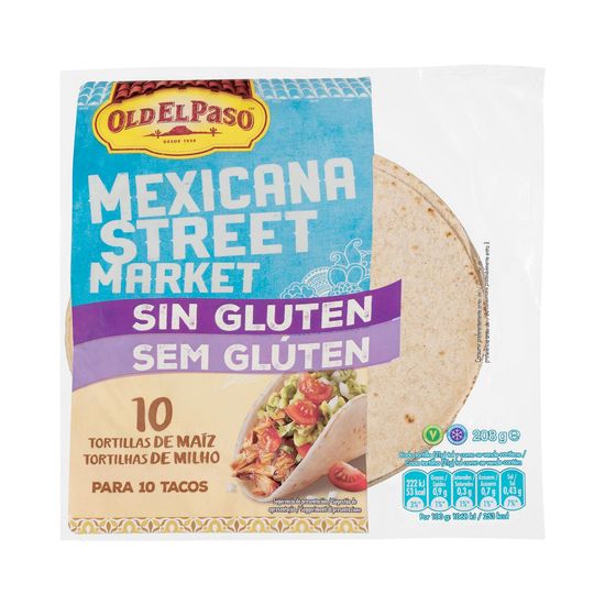 Tortillas de maíz sin gluten Old El Paso