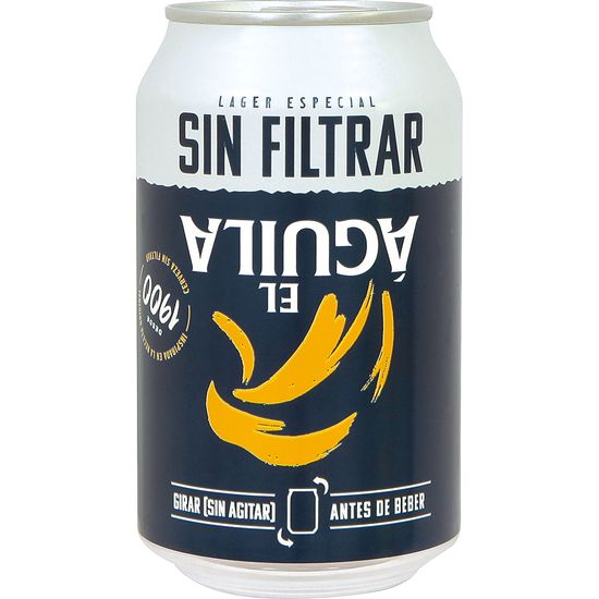 Cerveza sin Filtrar Lata