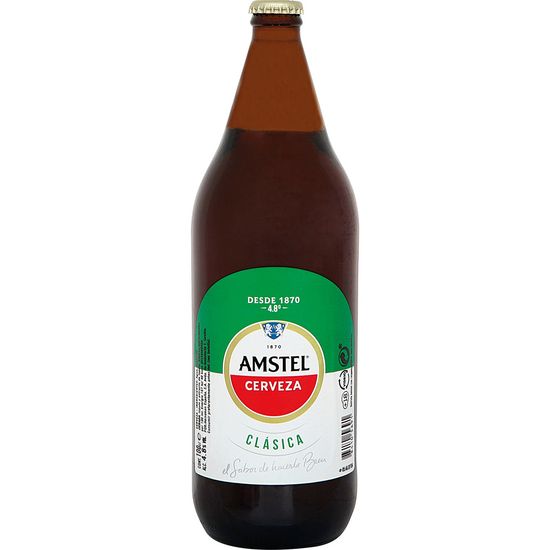 Cerveza Clásica Botella Cristal