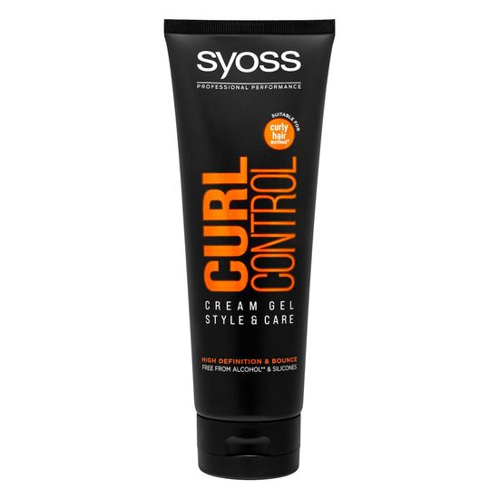 Gel fijador de rizos cabello Curl Control Syoss