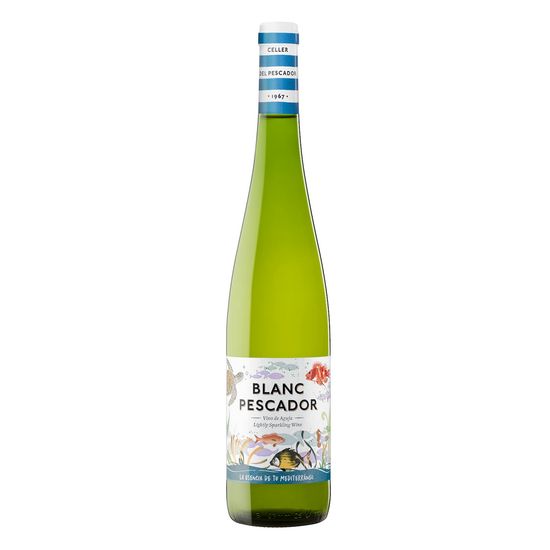 Vino blanco de aguja espumoso Blanc Pescador