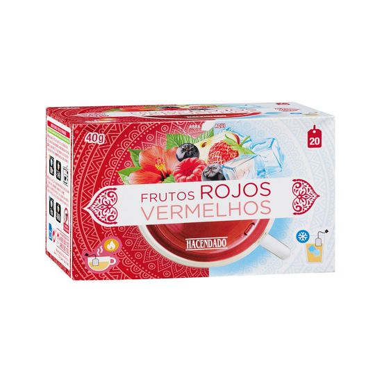 Infusión frutos rojos Hacendado