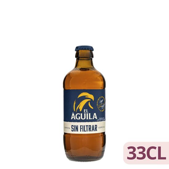 Cerveza El Águila sin filtrar