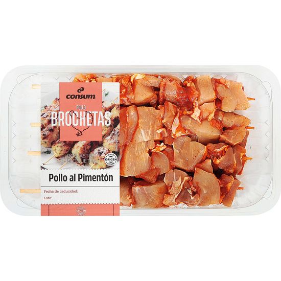 Pinchos de Pollo al Pimentón