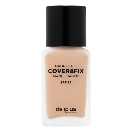 Maquillaje fluido Cover & Fix Deliplus 03 beige medio