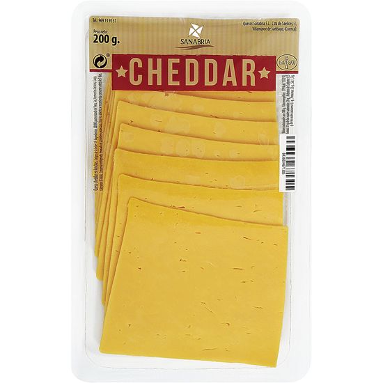 Queso Cheddar en Lonchas