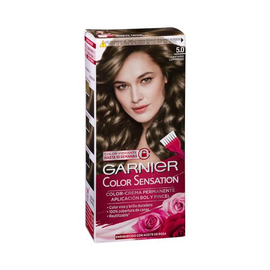 Coloración permanente Garnier 5.0 castaño luminoso