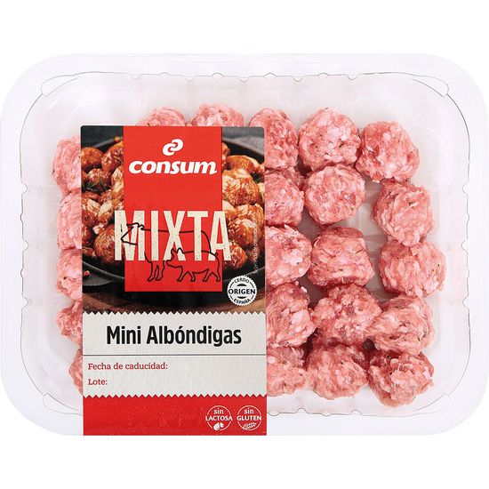 Bolitas de Carne Cerdo y Ternera