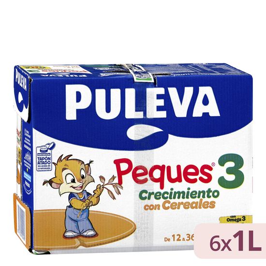 Preparado lácteo con cereales crecimiento Peques 3 Puleva