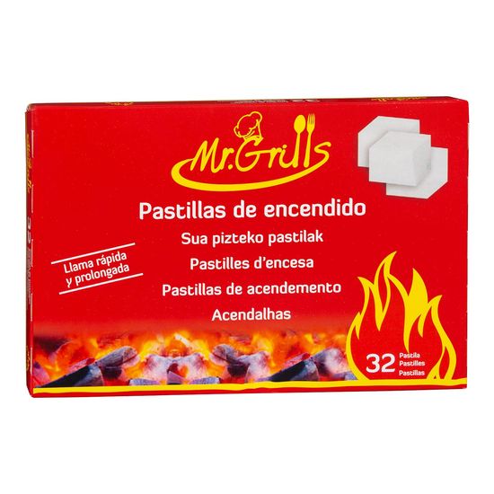 Pastillas enciende fuegos Mr. Grills