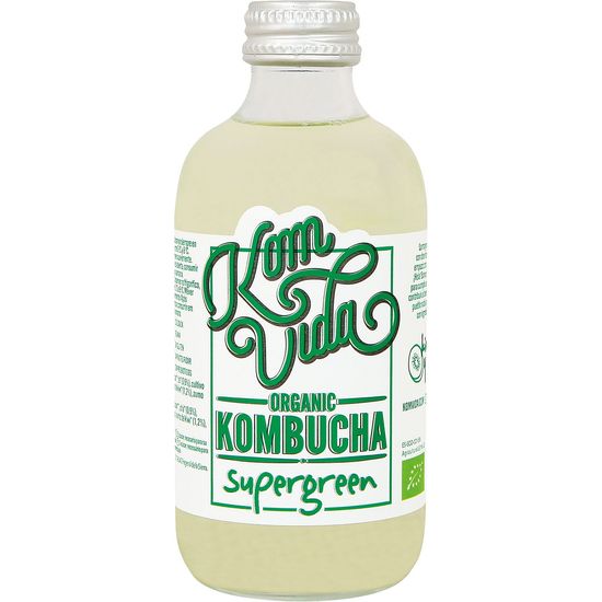 Kombucha Supergreen Bebida Orgánica