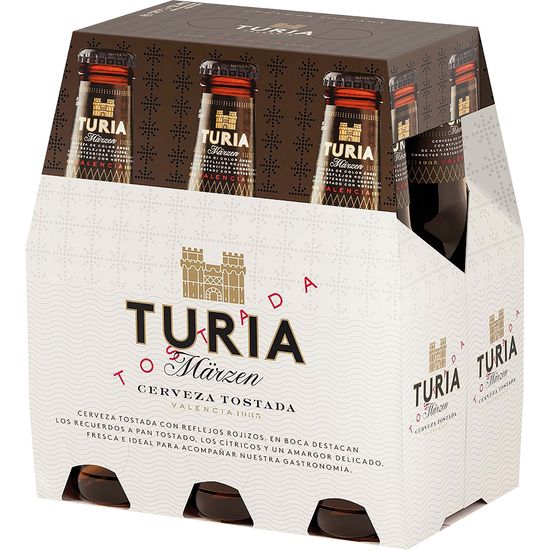 Cerveza Tostada Pack de 6 Botellas