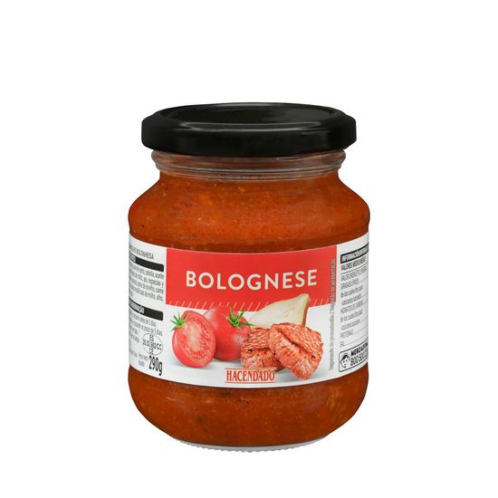 Salsa de tomate boloñesa Hacendado