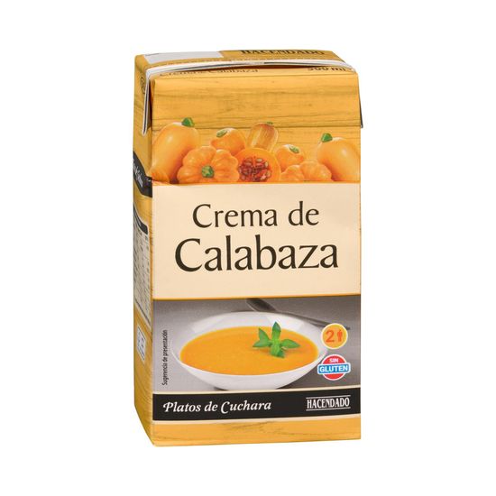 Crema de calabaza Hacendado