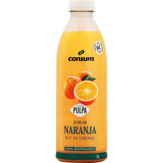 Zumo Naranja con Pulpa Refrigerado