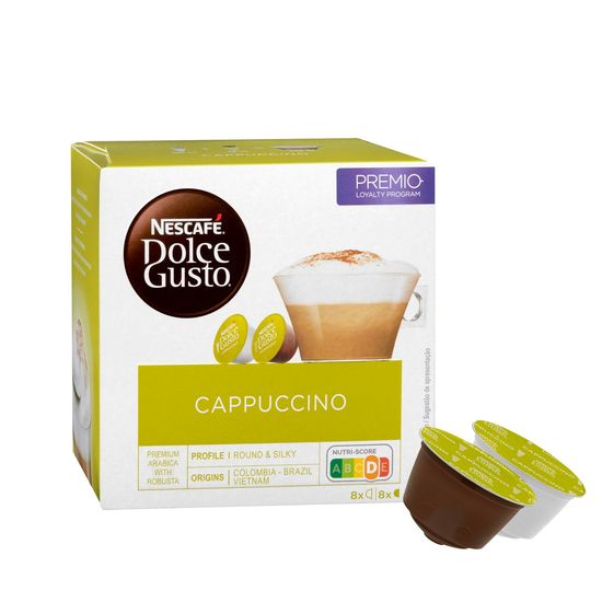 Café en cápsula cappuccino Dolce Gusto