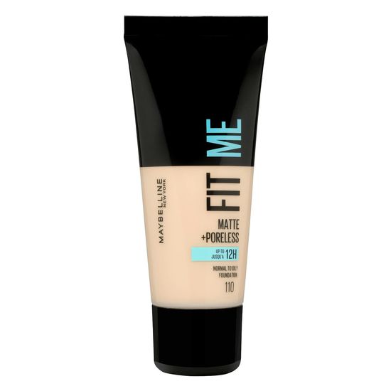 Maquillaje fluido Fit Me Maybelline 110 porcelain