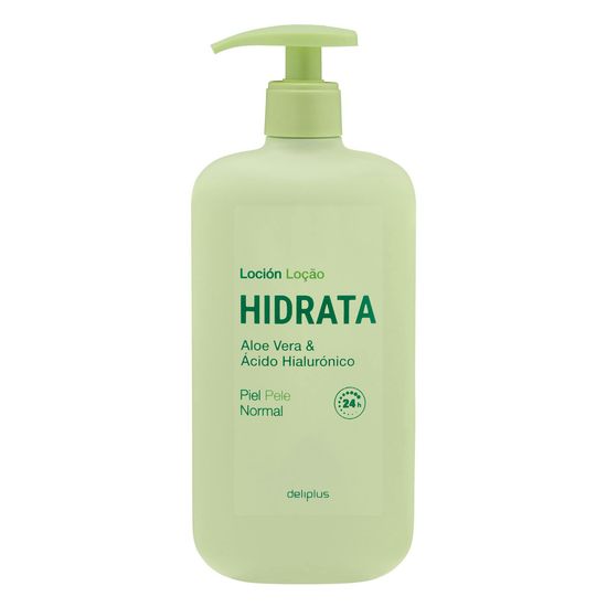 Loción corporal Hidrata Deliplus aloe vera y ácido hialurónico