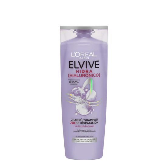 Champú Hidra Hialurónico Elvive cabello deshidratado