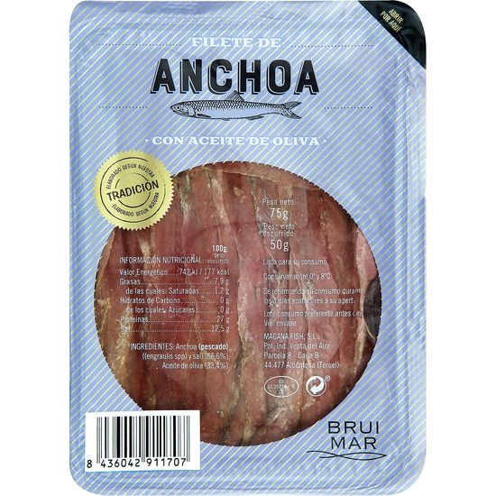 Anchoas en Aceite de Oliva