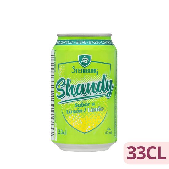 Cerveza Shandy sabor limón Steinburg