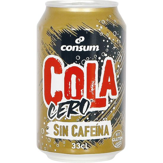 Cola Cero sin Cafeína Lata