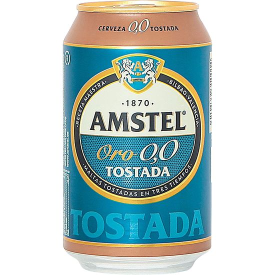 Cerveza 0,0% Tostada Lata