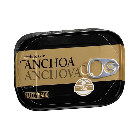 Filetes de anchoa en aceite de oliva Hacendado