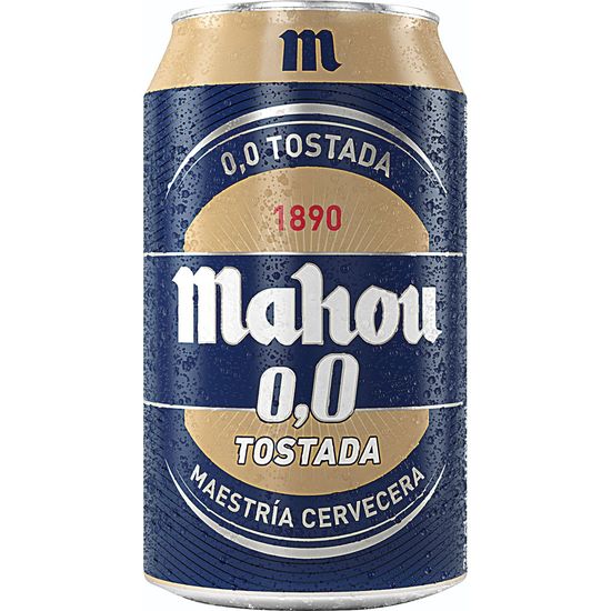 Cerveza Tostada 0,0 Lata