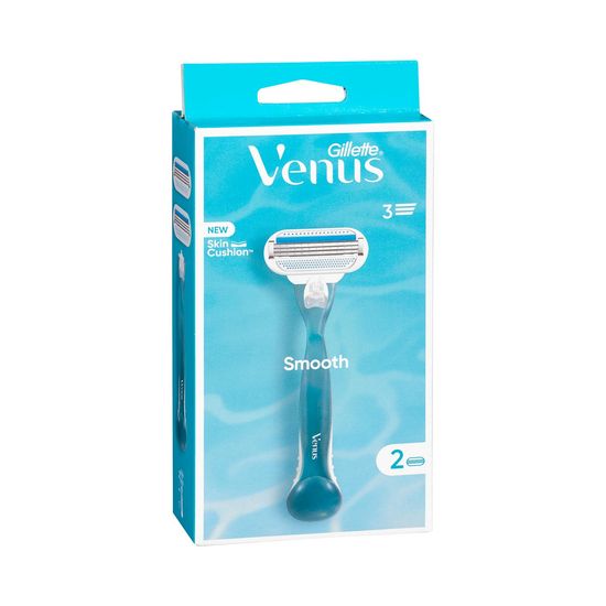 Maquinilla depilación recargable Gillette Venus Smooth 3 hojas