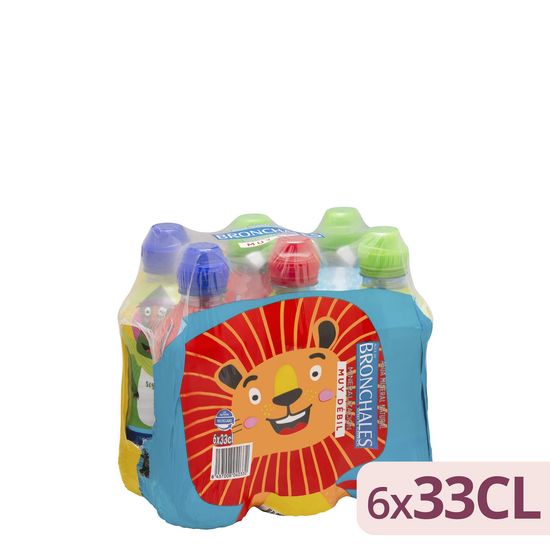 Agua mineral pequeña Bronchales tapón infantil