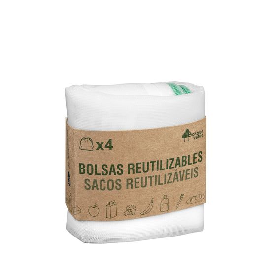 Bolsas reutilizables Bosque Verde