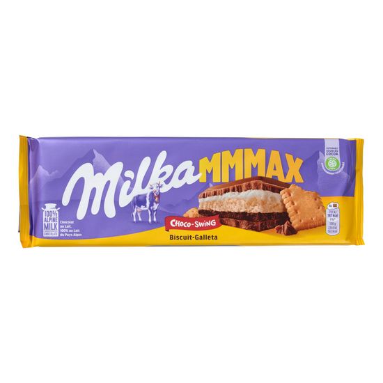 Chocolate con leche Milka galleta