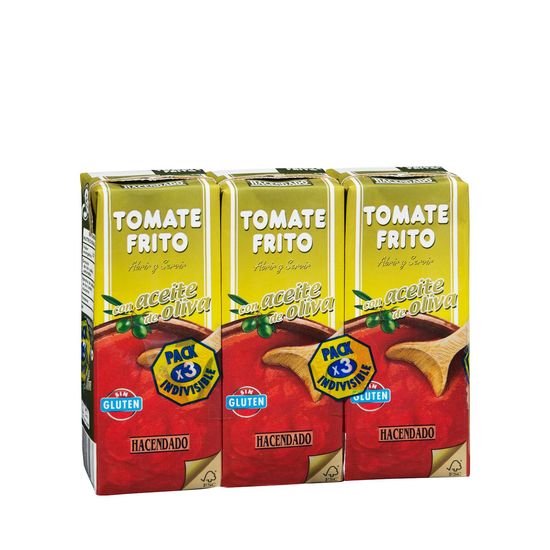 Tomate frito Hacendado con aceite de oliva